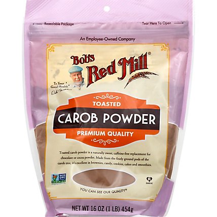 Bobs Red Mill Carob Powder Toasted - 16 Oz - Image 2