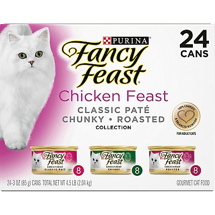 Fancy Feast Cat Food Wet Roasted Chicken Feast - 24-3 Oz - Image 5