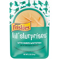 Friskies Lil Slurprises Whitefish Wet Cat Food - 1.2 Oz - Image 1