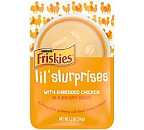 Friskies Cat Food Wet Lil Slurprises Chicken - 1.2 Oz