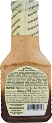 Makoto Creamy Ginger Dressing - 9 Oz - Image 6