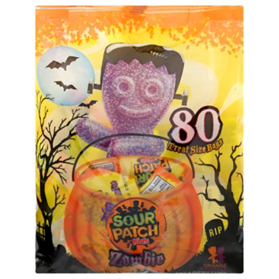 Sour Patch Kids Zombie 80 Count - 2Lb 3.2 Oz