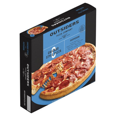 Outsiders Chicago Style Pepperoni Pizza - 31 Oz