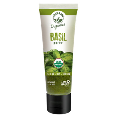 Aroma One Organics Basil Puree - 2.8 Oz