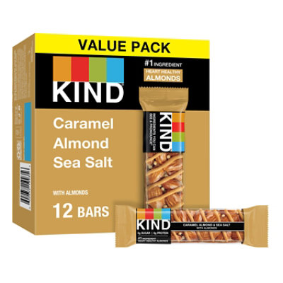 Kind Bar Caramel Almond & Sea Salt - 12-1.4 Oz - Image 2