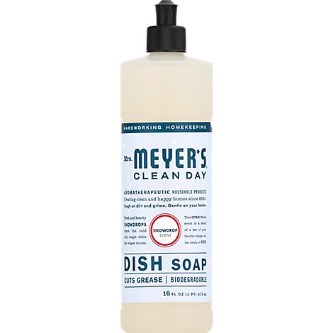 Mrs Meyers Clean Day Soap Dish Lqud Snow Drop - 12.6 Oz