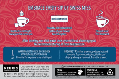 Swiss Miss K Cup Pepperming Cocoa - 10-10 Oz - Image 5