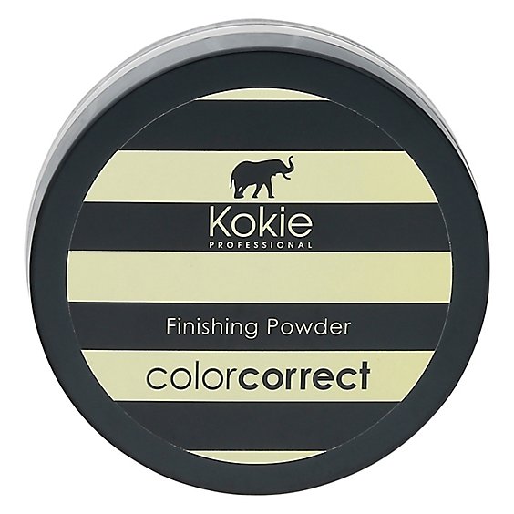 Kokie Set Pwdr Yellow - Dark Correct - 0.18 Oz