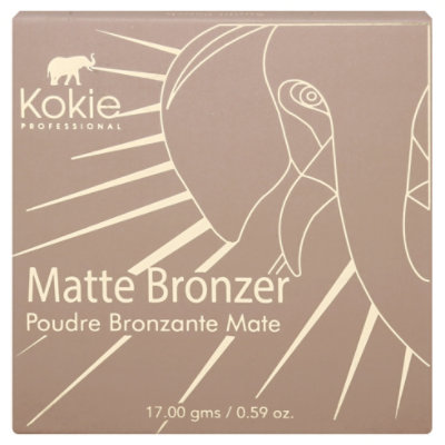 Kokie Matte Bronzer Sunlit Peach - 0.70 Oz