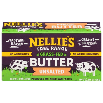 Nellies Us Butter - 8 Oz