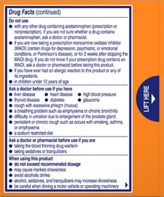 Alka-Seltzer Plus Severe Cold Flu Tablets - 20 Count - Image 5