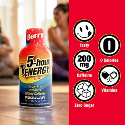 5-hour ENERGY Berry Regular Strength Shot - 10-1.93 Fl. Oz. - Image 6