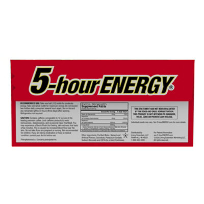5-hour ENERGY Berry Extra Strength Shot - 10-1.93 Fl. Oz. - Image 4