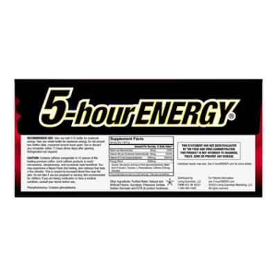 5-hour ENERGY Berry Extra Strength Shot - 10-1.93 Fl. Oz. - Image 2