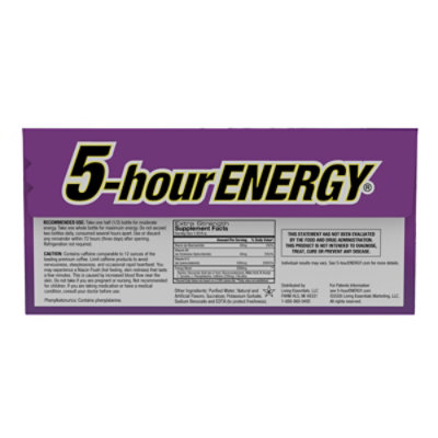5-hour ENERGY Grape Extra Strength Shot - 10-1.93 Fl. Oz. - Image 5