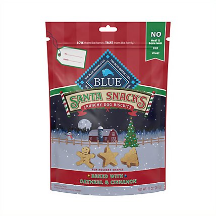 Blue Santa Snacks Crunchy Biscuits - 11 Oz - Image 1