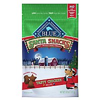 Blue Santa Snacks Soft-Moist Treats - 4.5 Oz - Image 1