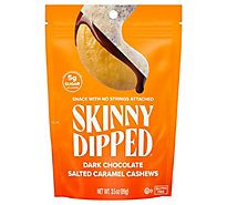 Skinny Dipped Cashews Dark Chocolate Salted Caramel - 3.5 Oz