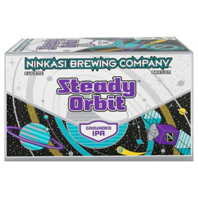 Ninkasi Steady Orbit Ipa 6/12c In Cans - 6-12 Fl. Oz. - Image 3