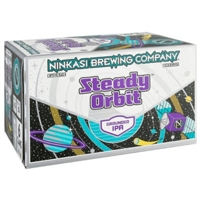 Ninkasi Steady Orbit Ipa 6/12c In Cans - 6-12 Fl. Oz. - Image 2
