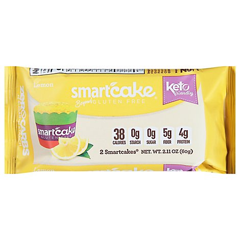 Smartcake Snack Cake Lemon - 2.11 Oz