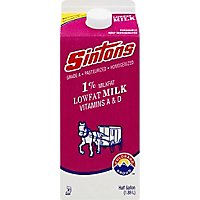 Sintons Milk 1% Lf - Half Gallon - Image 2