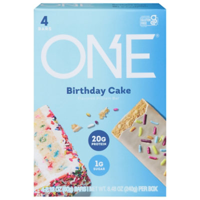 One Birthday Cake Protein Bar - 4-2.12 Oz - Safeway