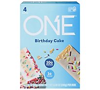 One Birthday Cake Protein Bar - 4-2.12 Oz