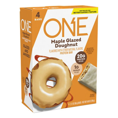 One Maple Glazed Doughnut Protein Bar - 4-2.12 Oz - Image 1