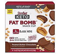 Slimfast Keto Fat Bomb Peanut Butter Cup - 14-.6 Oz