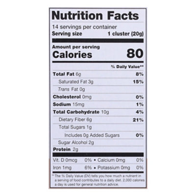 Slimfast Keto Fat Bomb Choclate Caramel Nut Clusters - 14-.7 Oz - Image 4