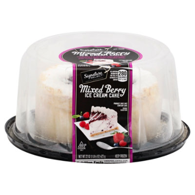 Signature SELECT Ice Cream Cake Mixed Berry 6 Inch - 22 Oz