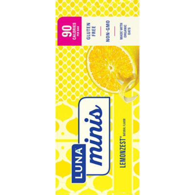 LUNA Minis LemonZest Snack-Size Whole Nutrition Bars - Image 2