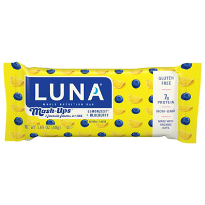 Luna Bar Mash Ups Lemonzest & Blueberry - 1.69 Oz