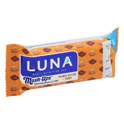 Luna Bar Mash Ups Peanut Butter & Fudge - 1.69 Oz - Image 1