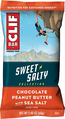 CLIF Bar Sweet & Salty Chocolate Peanut Butter With Sea Salt - 2.4 Oz