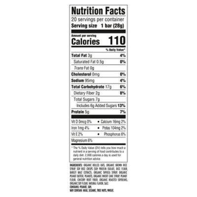 CLIF BAR Minis Crunchy Peanut Butter Snack Size Energy Bars - 20-.99 Oz - Image 4
