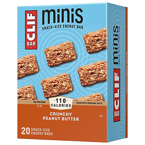 CLIF Crunchy Peanut Butter Mini Bars - 20-.99 Oz
