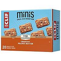 CLIF Bar Crunchy Peanut Butter Energy Bars Minis - 20-0.99 Oz - Image 1