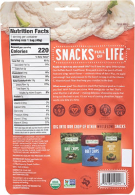 Rhythm Superfoods Bites Clflwr Bffl Rnch - 1.4 Oz - Image 6