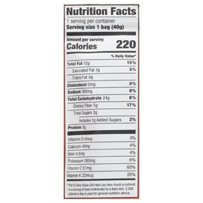 Rhythm Superfoods Bites Clflwr Bffl Rnch - 1.4 Oz - Image 4