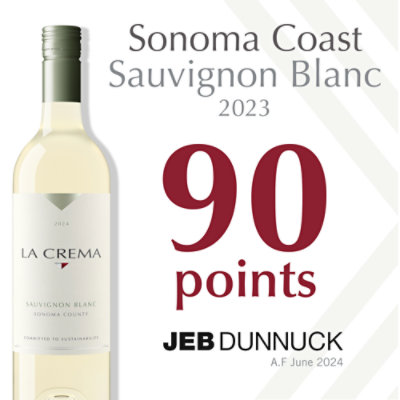 La Crema Sonoma County Sauvignon Blanc White Wine - 750 Ml - Image 3