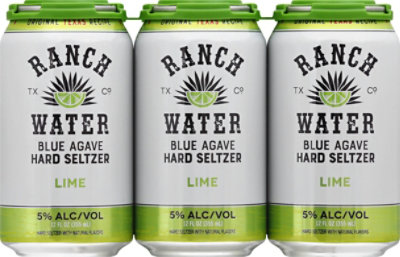 Ranch Water Hard Seltzer Lime - 6-12 Fl. Oz. - Image 2