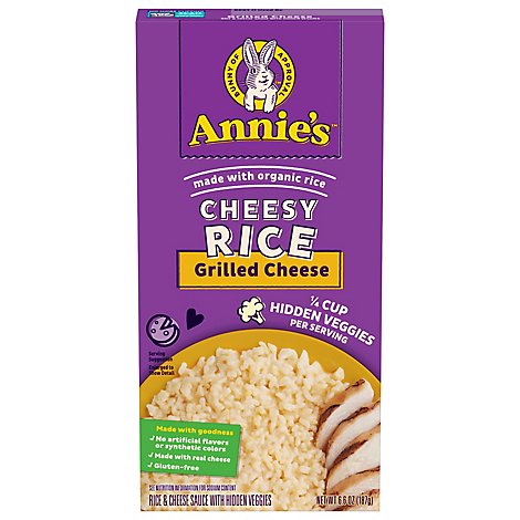 Annies Cheesy Rice Grilled Cheese - 6.6 Oz