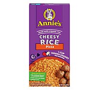 Annies Cheesy Rice With Hidden Veggies Pizza Flavored - 6.6 Oz
