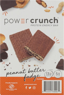 Power Crunch Peanut Butter Fudge Protein Bar - 5-1.4 Oz - Image 6