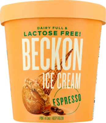 Beckon Espresso Ice Cream - 16 Fl. Oz. - Image 2