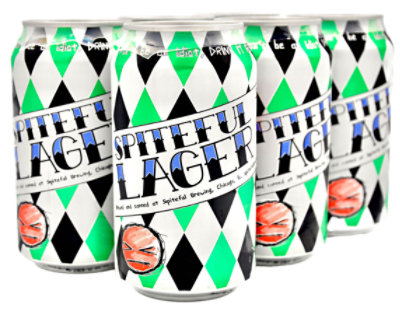 Spiteful Lager In Cans - 6-12 Fl. Oz. - Image 1