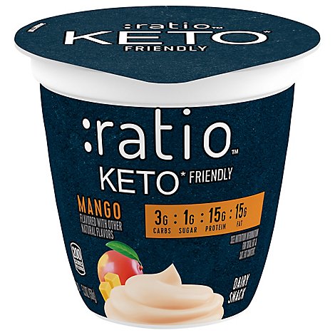 Ratio Keto Friendly Mango Dairy Snack - 5.3 Oz