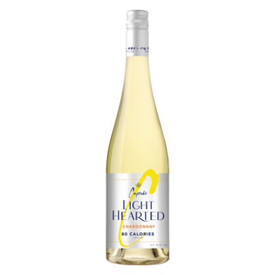 Cupcake LightHearted Chardonnay White Wine - 750 Ml - Image 1